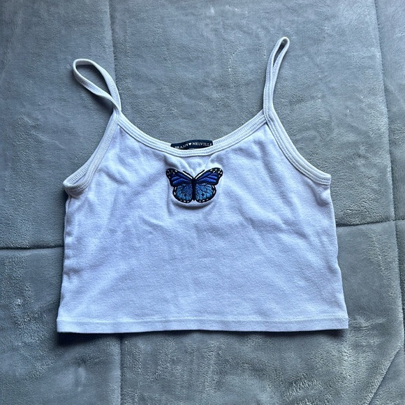 Butterfly tank top cropped - Picture 1 of 3
